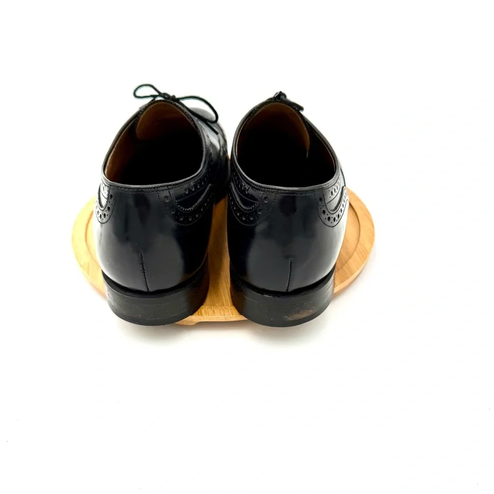 Johnston & Murphy‎ Black Leather Oxfords